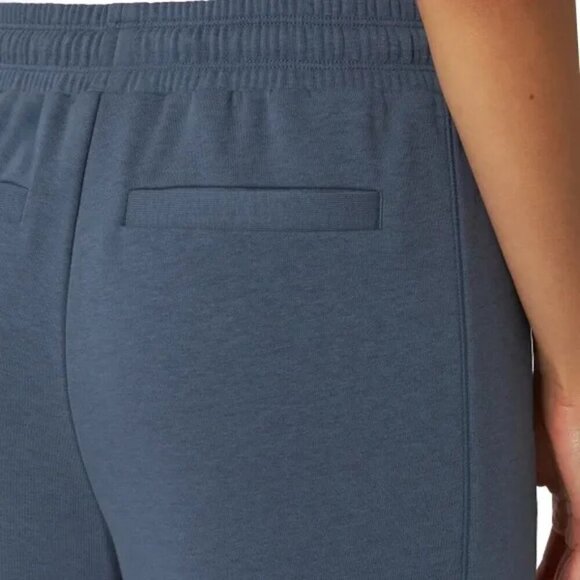 NEW Mondetta Soft Terry Wide Leg Pant | Blue - Picture 2 of 5